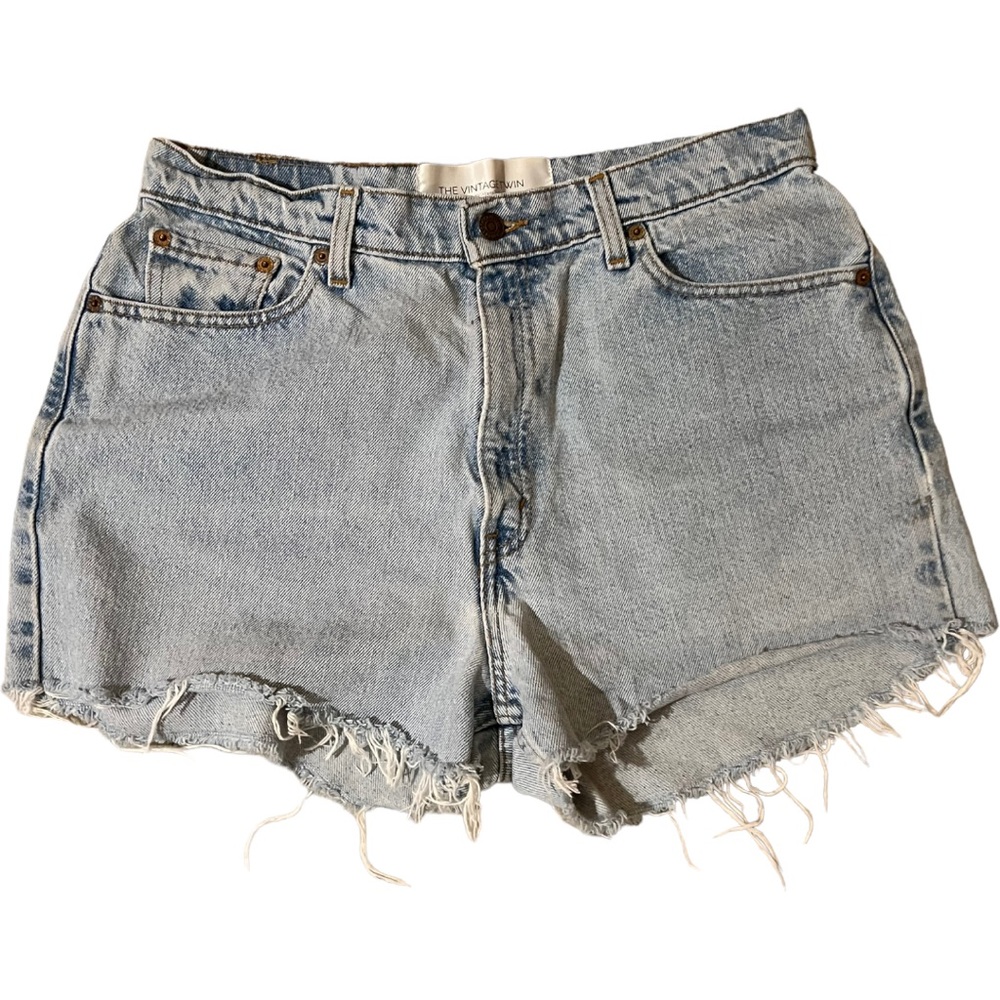 Vintage Levi’s High Waisted Denim Cut-Offs by the Vintage Twin, Sz 10/12